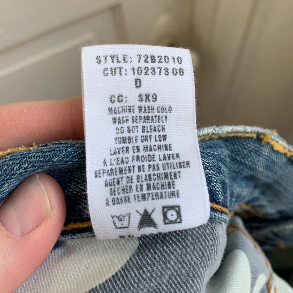 NWT Lucky Brand Relaxed Jeans Size 38 - Picture 7 of 7